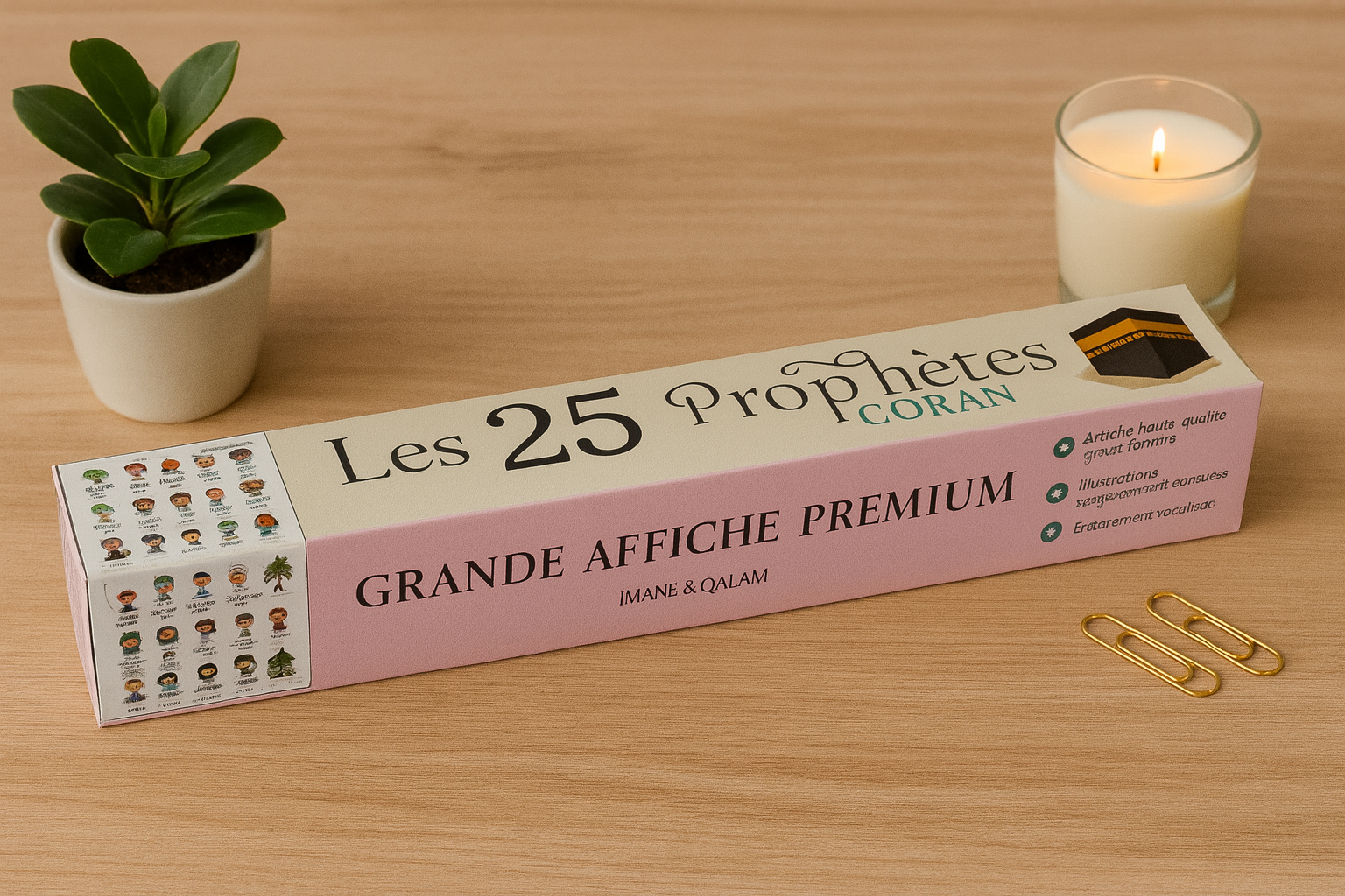 Affiche éducative et ambiance cosy