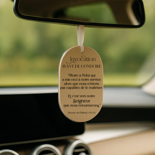 Recharge pour diffuseur Voiture avec Invocation Voyage en Français - Invocation avant de conduire
